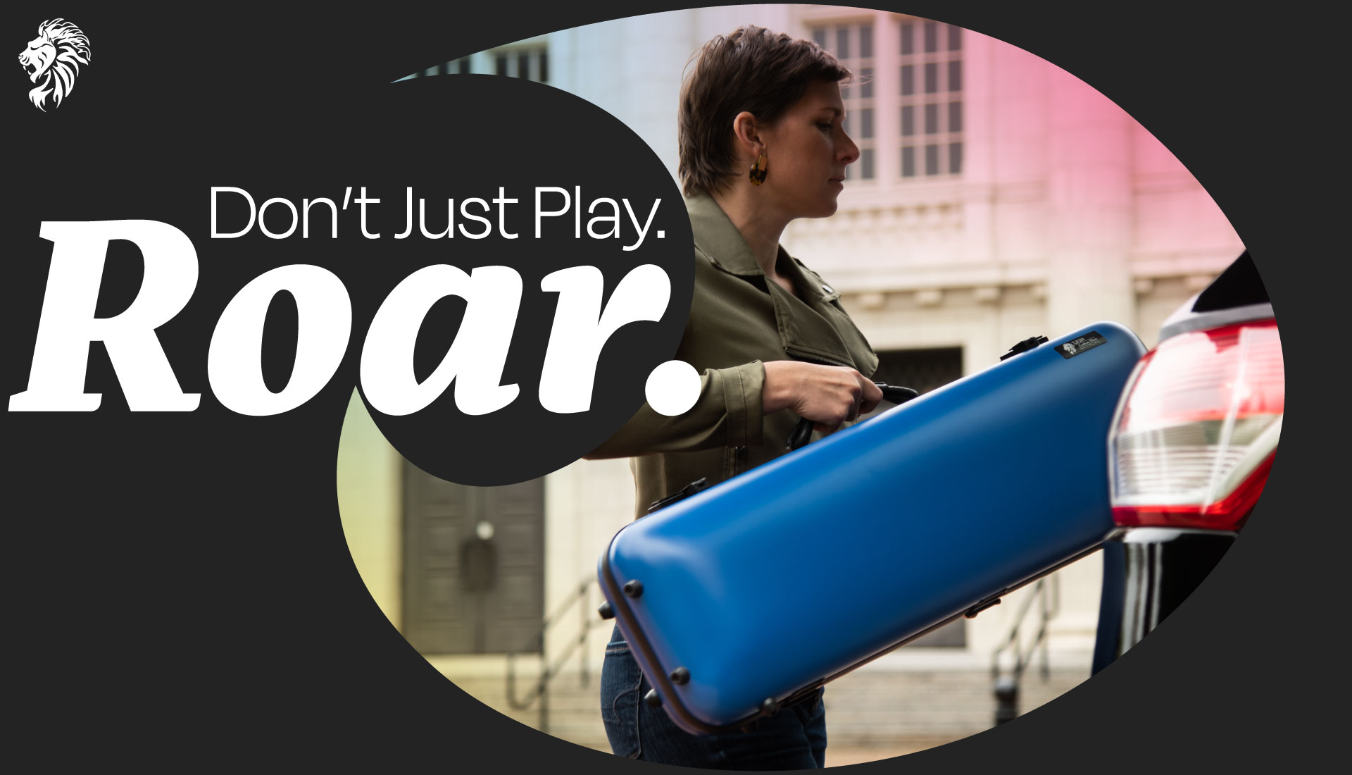 Lion Cases. Don't Just Play. ROAR.
